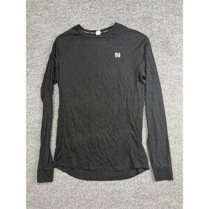 Flag Nor Fail Shirt Mens Small Black‎ Long Sleeve Athletic Crewneck Tee Top